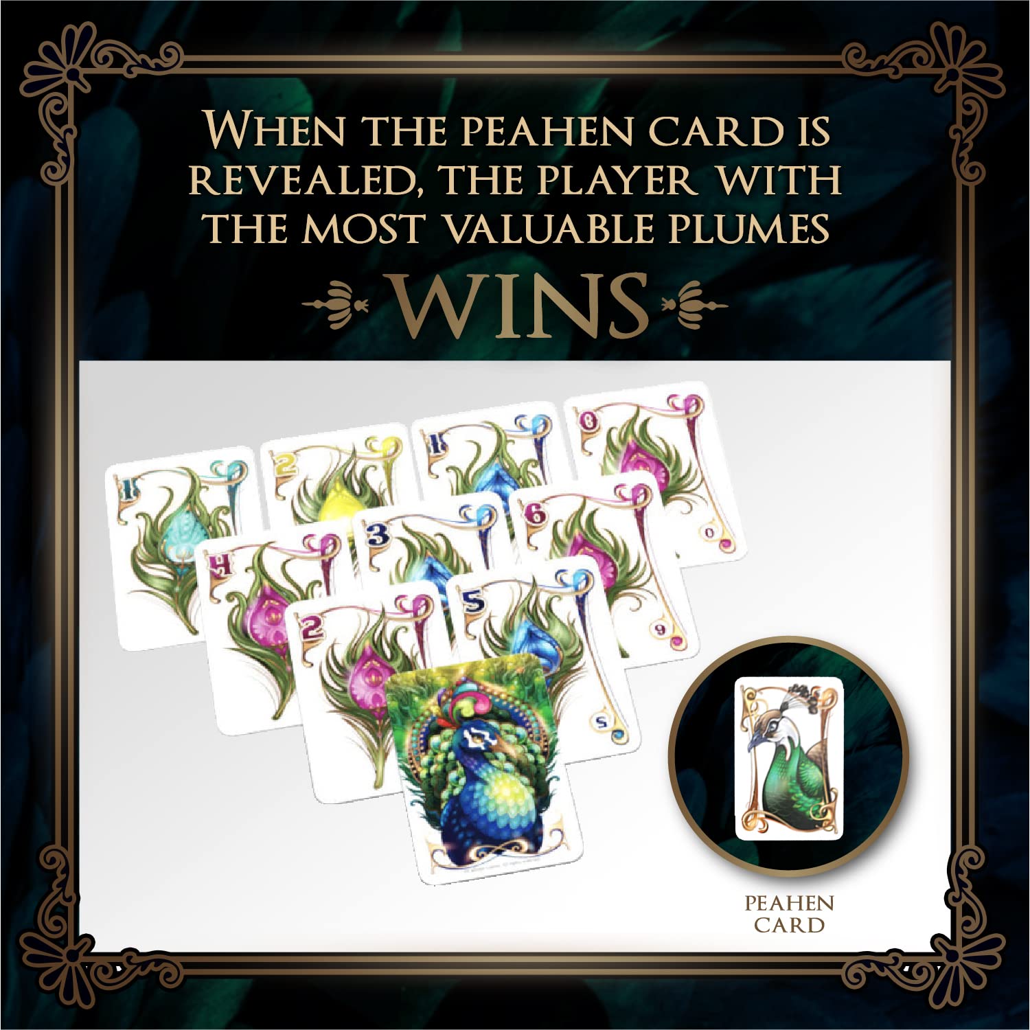 Enchanted Plumes Strategy Card Game by Calliope Games | Family Board Game for 2-6 Players | Perfect for Game Nights & Parties | From Makers of Tsuro & Roll for It! | Great for Family Bonding & Social Gatherings