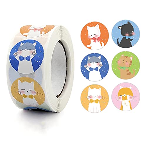 500pcs Animal Reward Stickers for Kids - Motivational Classroom Stickers, Cute Seal Labels for Teachers & Students - Perfect for School Incentives, Behavior Charts & Homework Encouragement - Great for Teachers, Parents & Homeschooling Supplies
