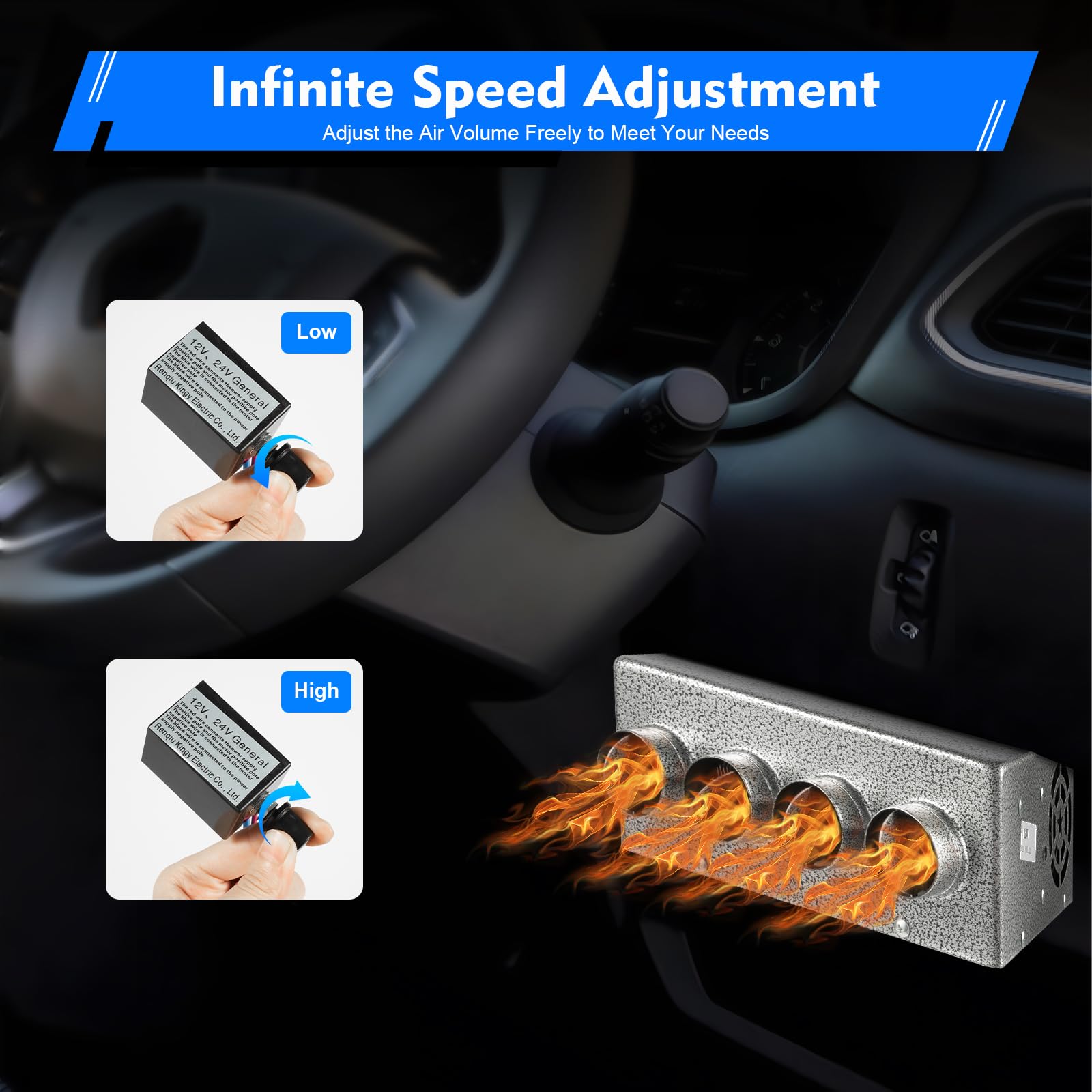 12V Universal Auxiliary Heater 11