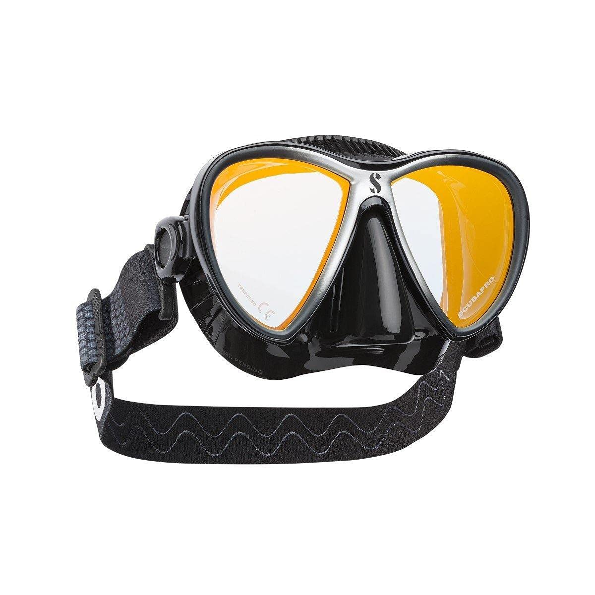 SCUBAPRO Synergy Twin Dive Mask - Premium Scuba Diving Mask for Comfort & Visibility | Perfect for Underwater Exploration, Snorkeling & Spearfishing