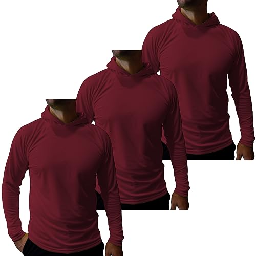 Maroon Hood - Bird Eye Poly