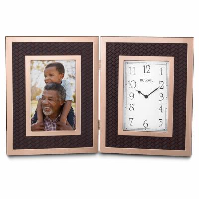 A Timeless Gift: The Story of the Bulova B1867 Scottsdale Rose Gold Tone Picture Frame Clock