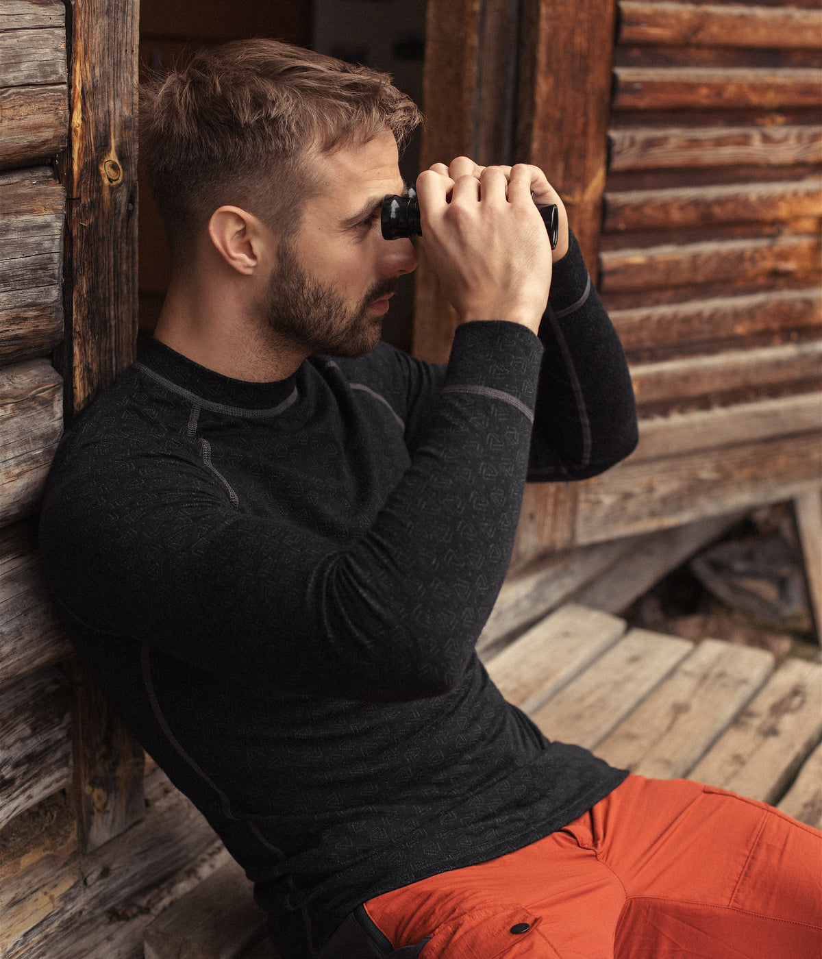Men's Merino Wool Xtreme Thermal Long Sleeve Shirt - Warm Winter Base Layer for Hiking, Skiing & Outdoor Activities