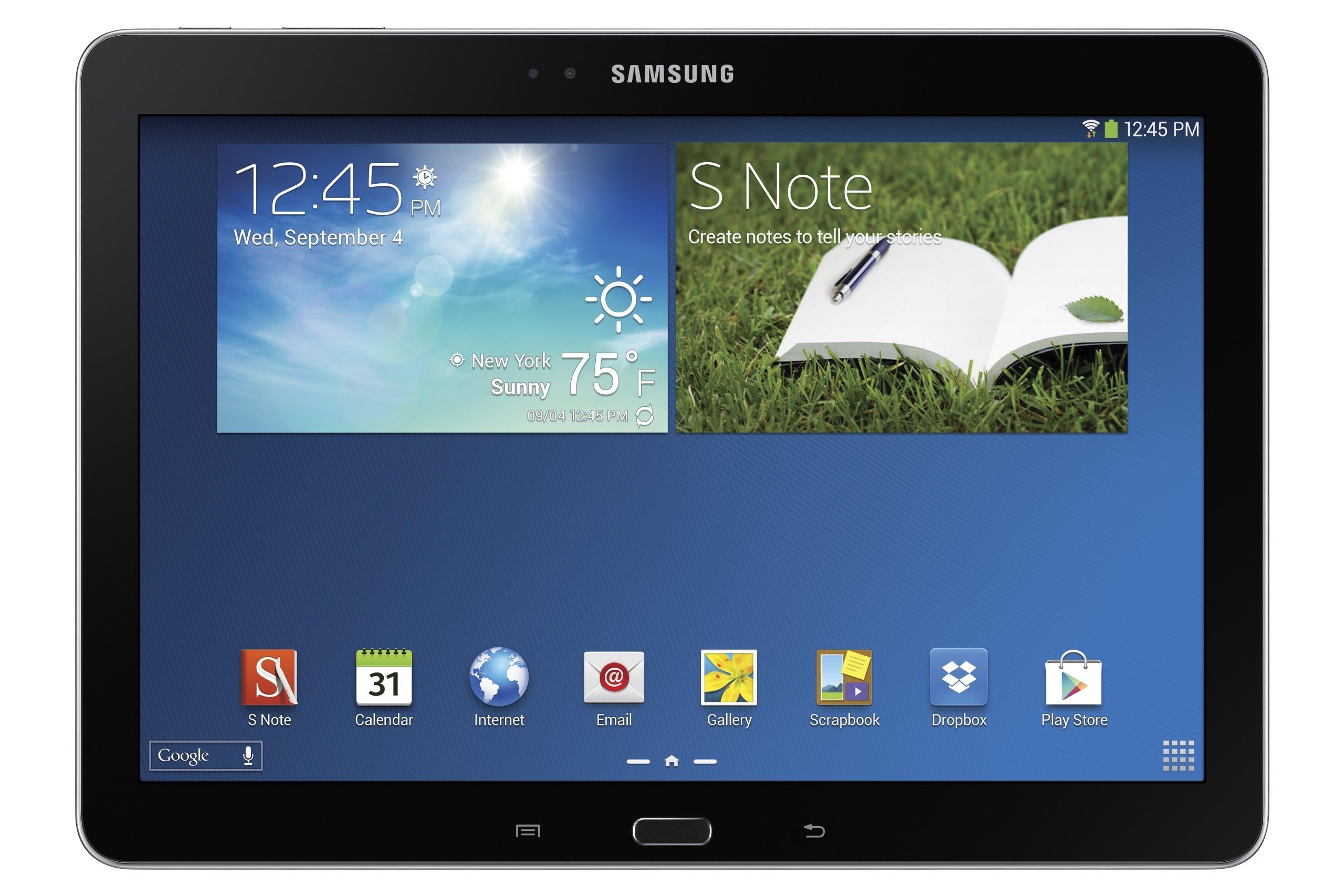 Refurbished Samsung Galaxy Note 10.1 2014 Edition 32GB Black - Android Tablet with S Pen for Work, Study & Entertainment | Certified Renewed