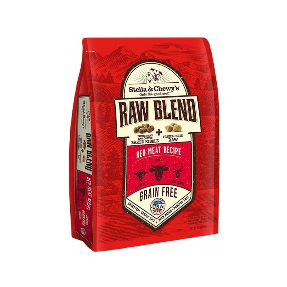 Premium Freeze-Dried Red Meat Raw Blend Dog Food - High Protein, Grain-Free, All-Natural - Perfect for Active Dogs & Training Treats
