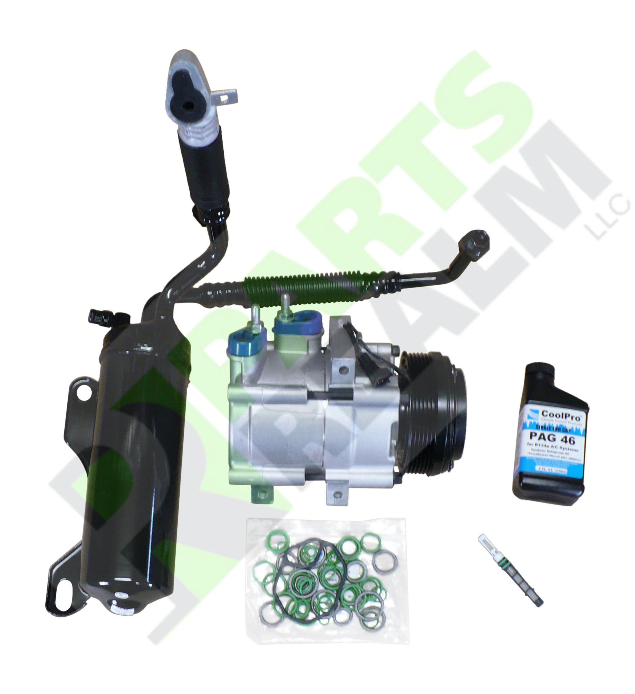 CO-0328AK Complete A/C Compressor Replacement Kit for Car & Truck - High Performance Auto Air Conditioning System - Perfect for Summer Driving & Long Road Trips