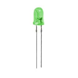 3mm Green Flashing LED Light - High Brightness Blinking LED for DIY Electronics, Toys, and Decorative Lighting Projects