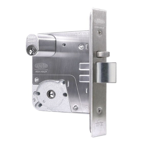 **Assa Abloy Lockwood Series 3772 Standard Mechanical Mortice Lock 3772SSS - High Security Door Lock for Home & Office Use**
