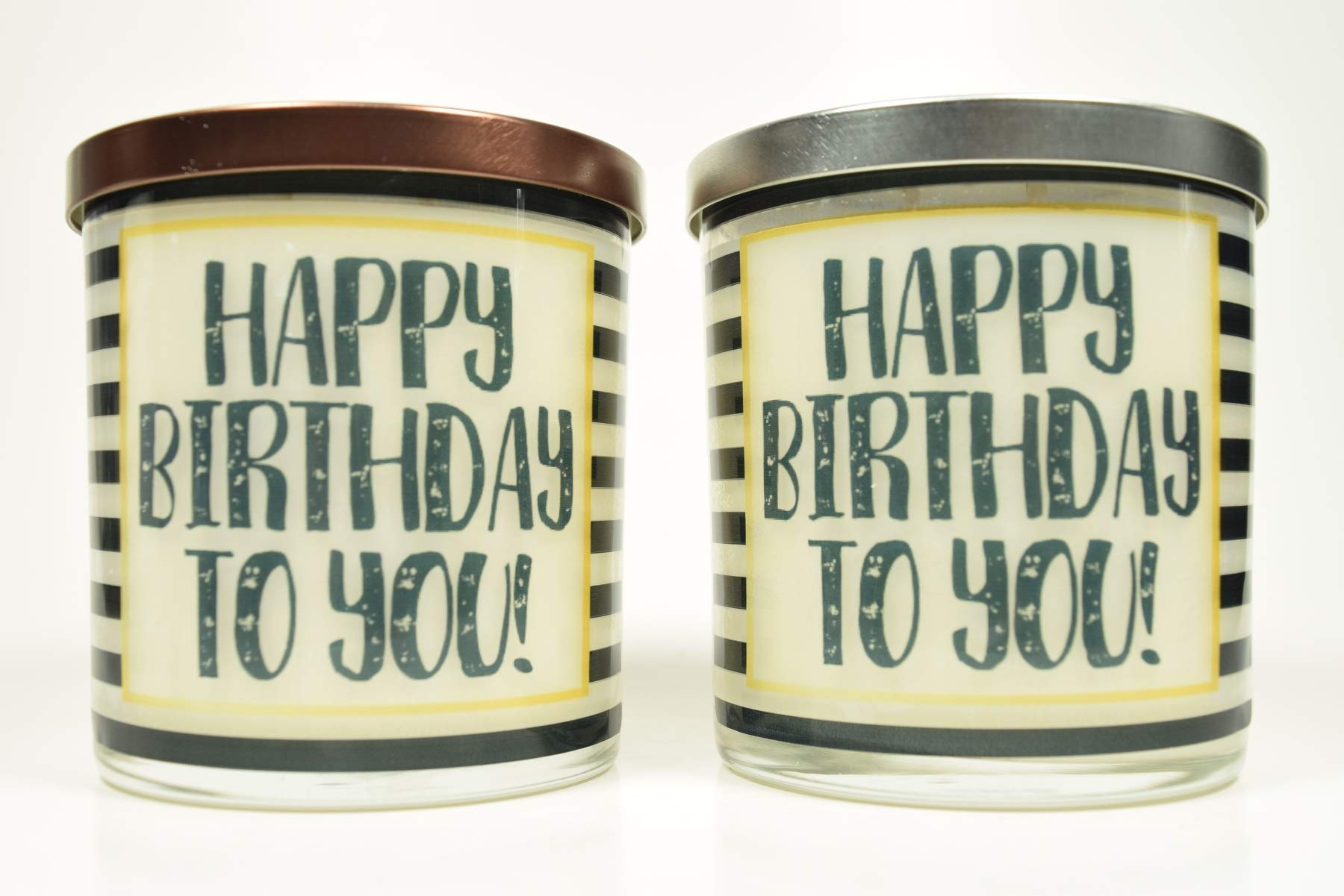 Happy Birthday Soy Candle - 12oz Natural Scented Candle in Glass Jar | Handmade Gift for Women | Perfect for Birthday Celebrations, Romantic Dinners & Home Decor