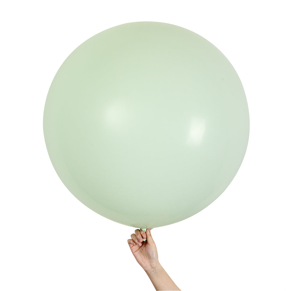 Pastel Green Latex Balloons 36 Inch - 10 Count Box for Birthday Parties, Baby Showers & Wedding Decorations