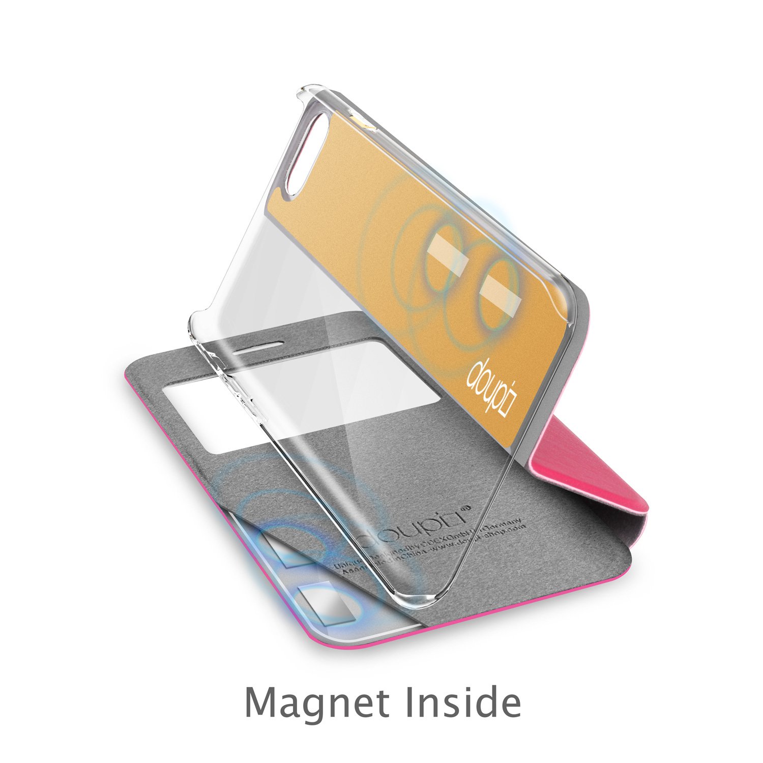 Premium Magnetic Flip Cover Case for iPhone 8/7 Plus (5.5