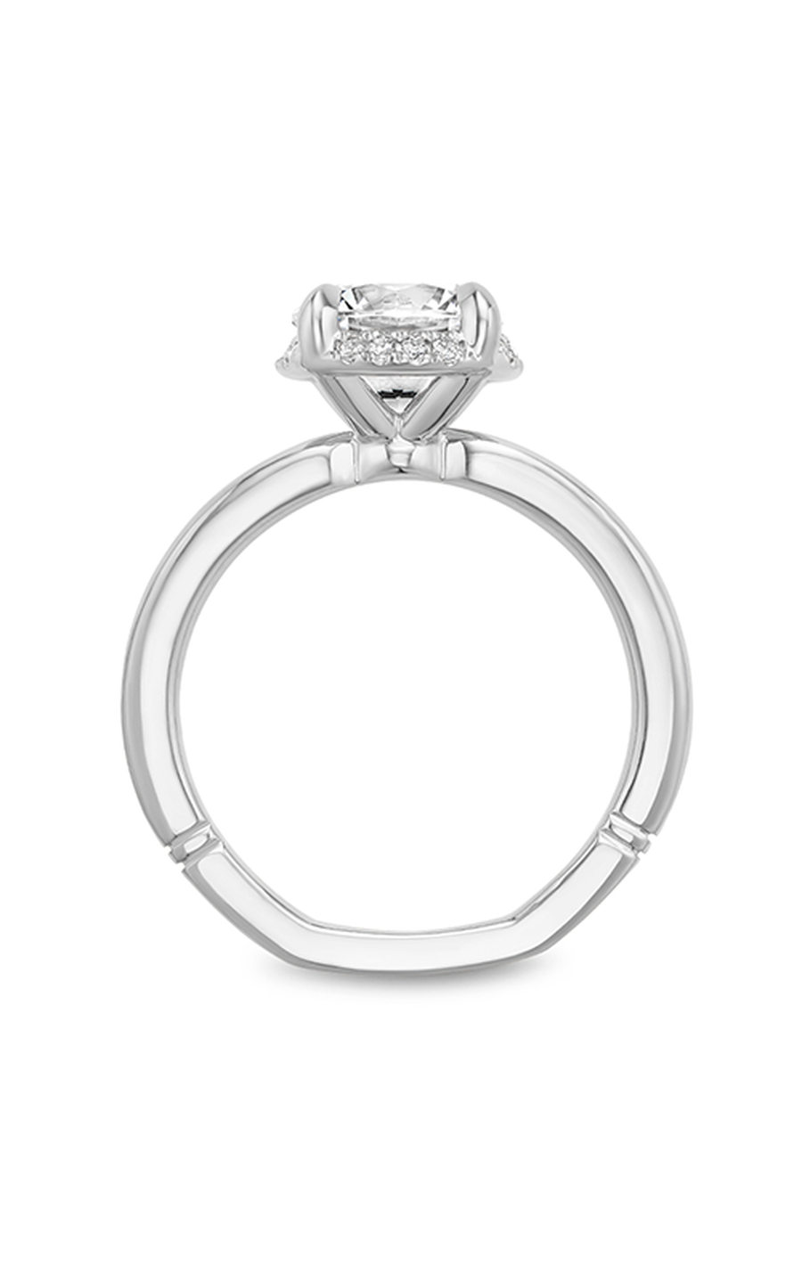 Noam Carver Atelier A039 01A Diamond Engagement Ring - Elegant Wedding Band for Proposals & Anniversaries