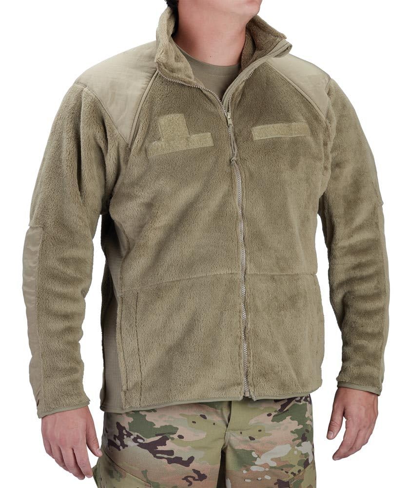 Propper Men's Gen III Fleece Jacket - Lightweight Military Tactical Jacket for Outdoor Activities, Hiking & Camping | Cold Weather Gear for Men