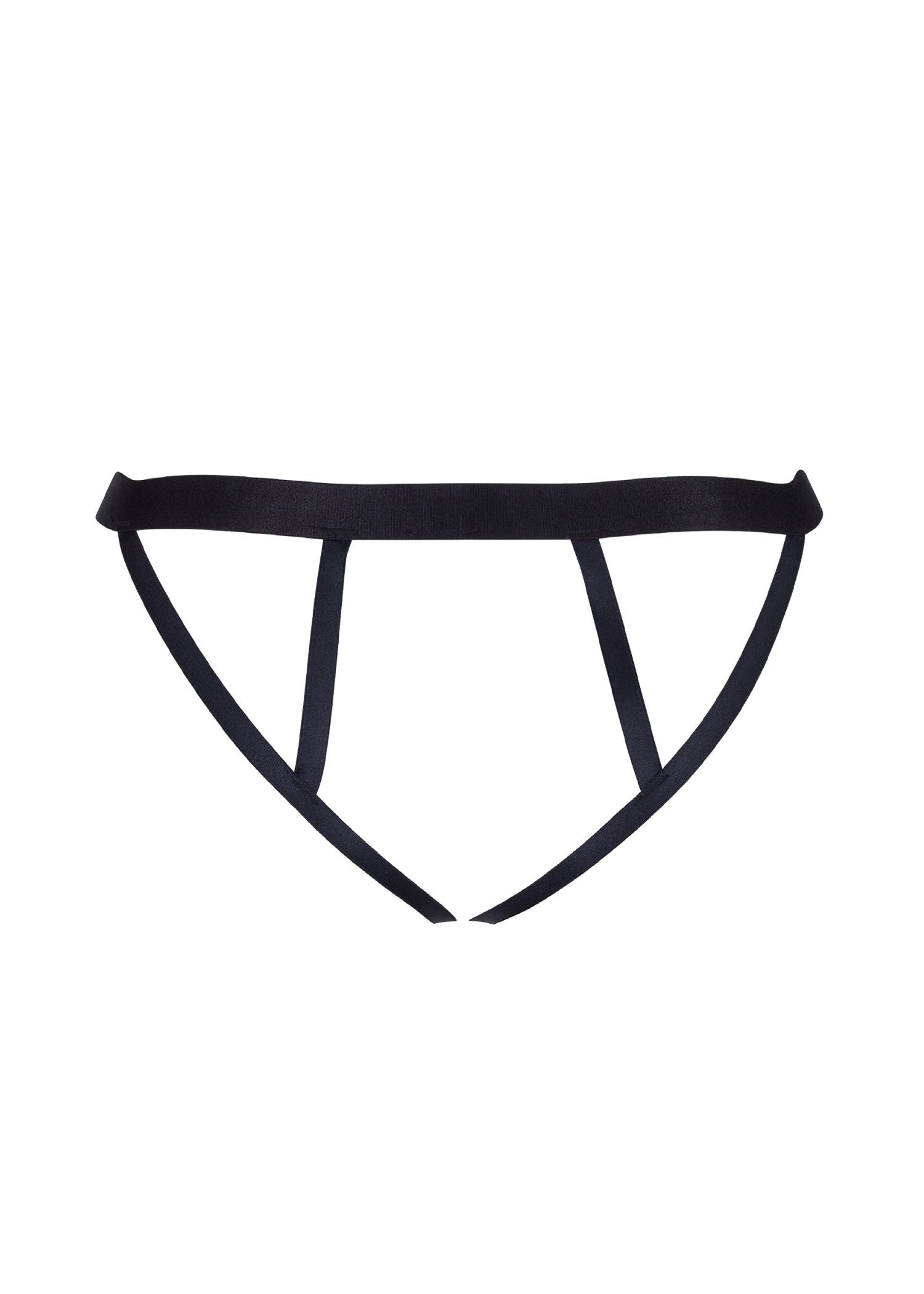 Salma Ouvert Brief Black - Stylish & Comfortable Women's Underwear for Everyday Wear, Date Nights & Special Occasions