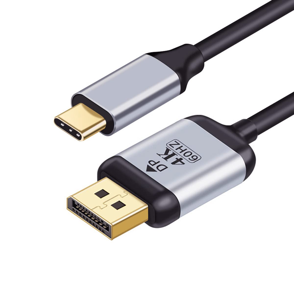 Chenyang USB C to DisplayPort Adapter 4K 60Hz - USB 3.1 Type C to DP Cable 1.8m for Laptop Monitor Connection - Perfect for MacBook Pro, Dell XPS, HP & More - Home Office & Gaming Setup