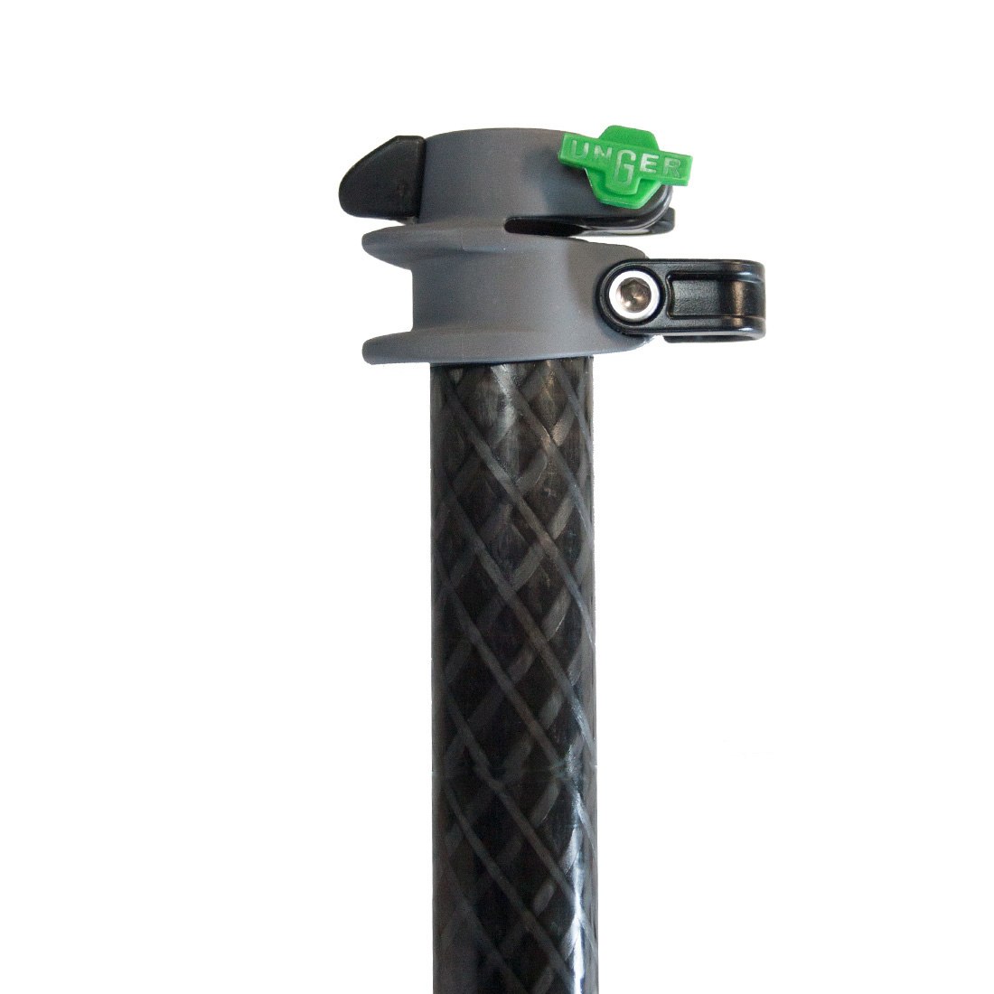 Unger nLITE Carbon Master Pole Replacement Section - Lightweight Carbon Fiber Extension Pole for Window Cleaning, Painting, and Dusting - Perfect for Professional Cleaners and Home Use