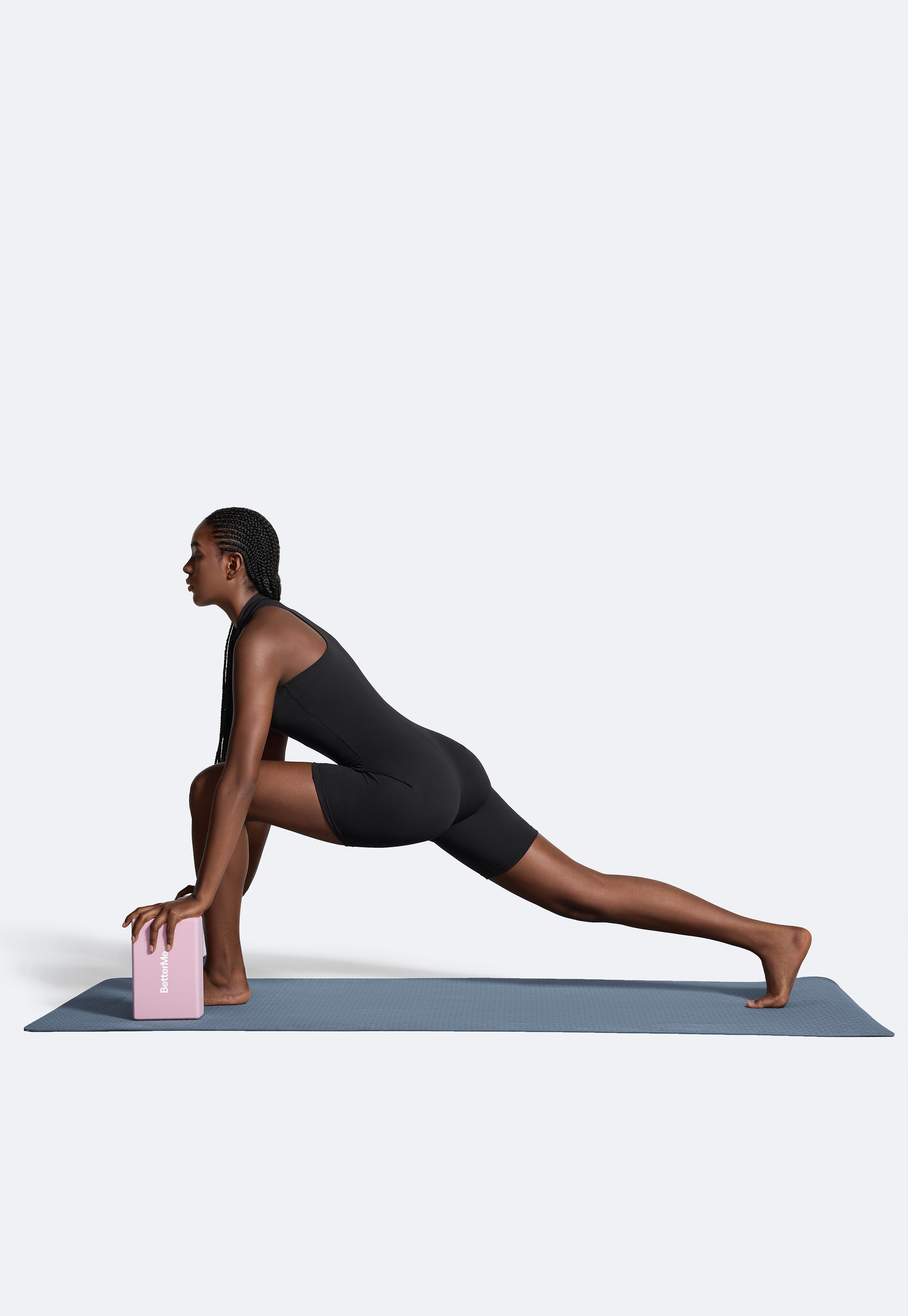 Premium Yoga Blocks Set (2-Pack) - High Density Foam for Stability & Support - Ideal for Yoga, Pilates, Stretching & Meditation - Non-Slip & Lightweight for Home & Studio Use