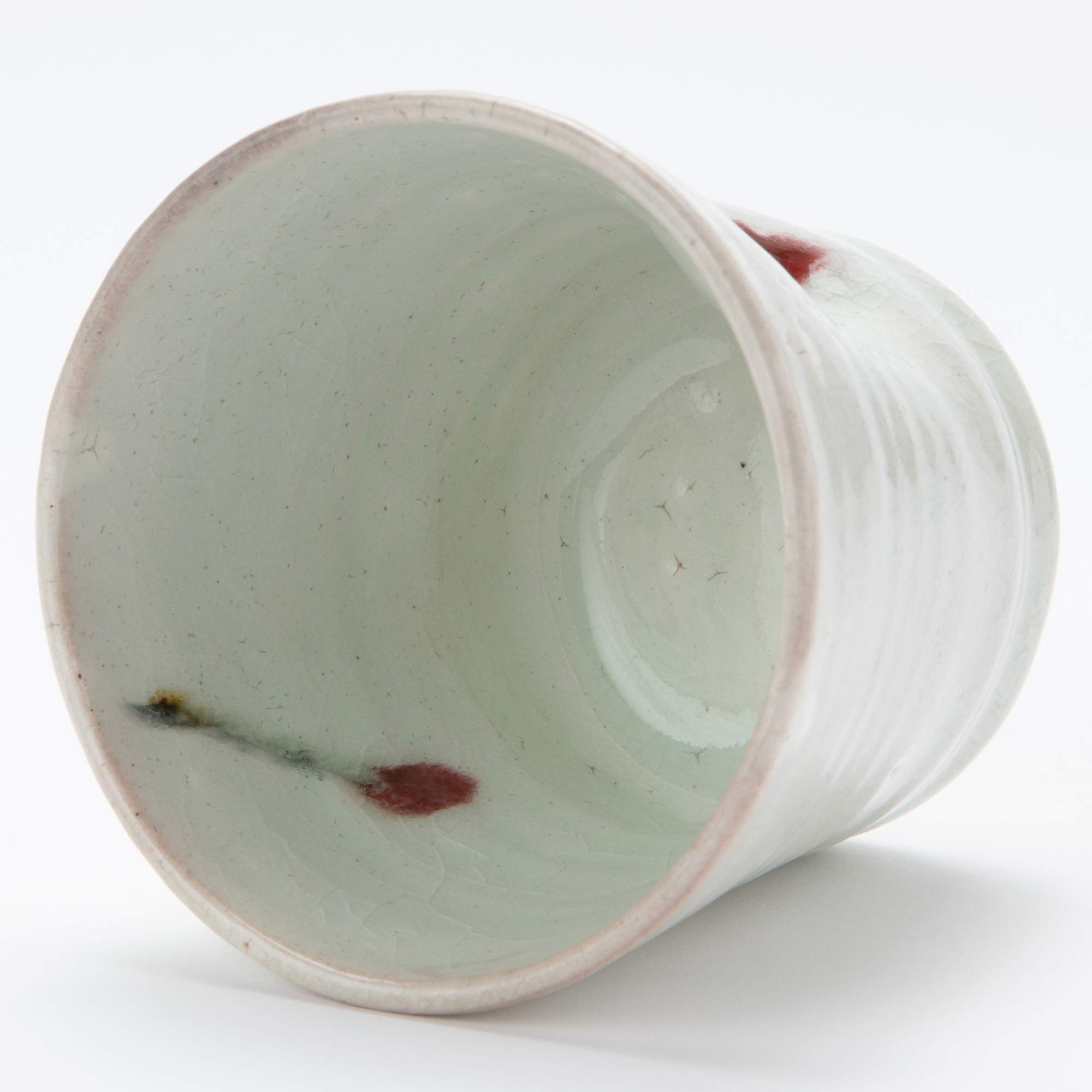 Handmade Japanese Shigaraki Ware Hechimon Ceramic Tea Cup - Cherry Blossom Design, Authentic Pottery for Matcha, Sencha & Hot Beverages - Perfect for Tea Ceremonies, Home Decor & Unique Gifts