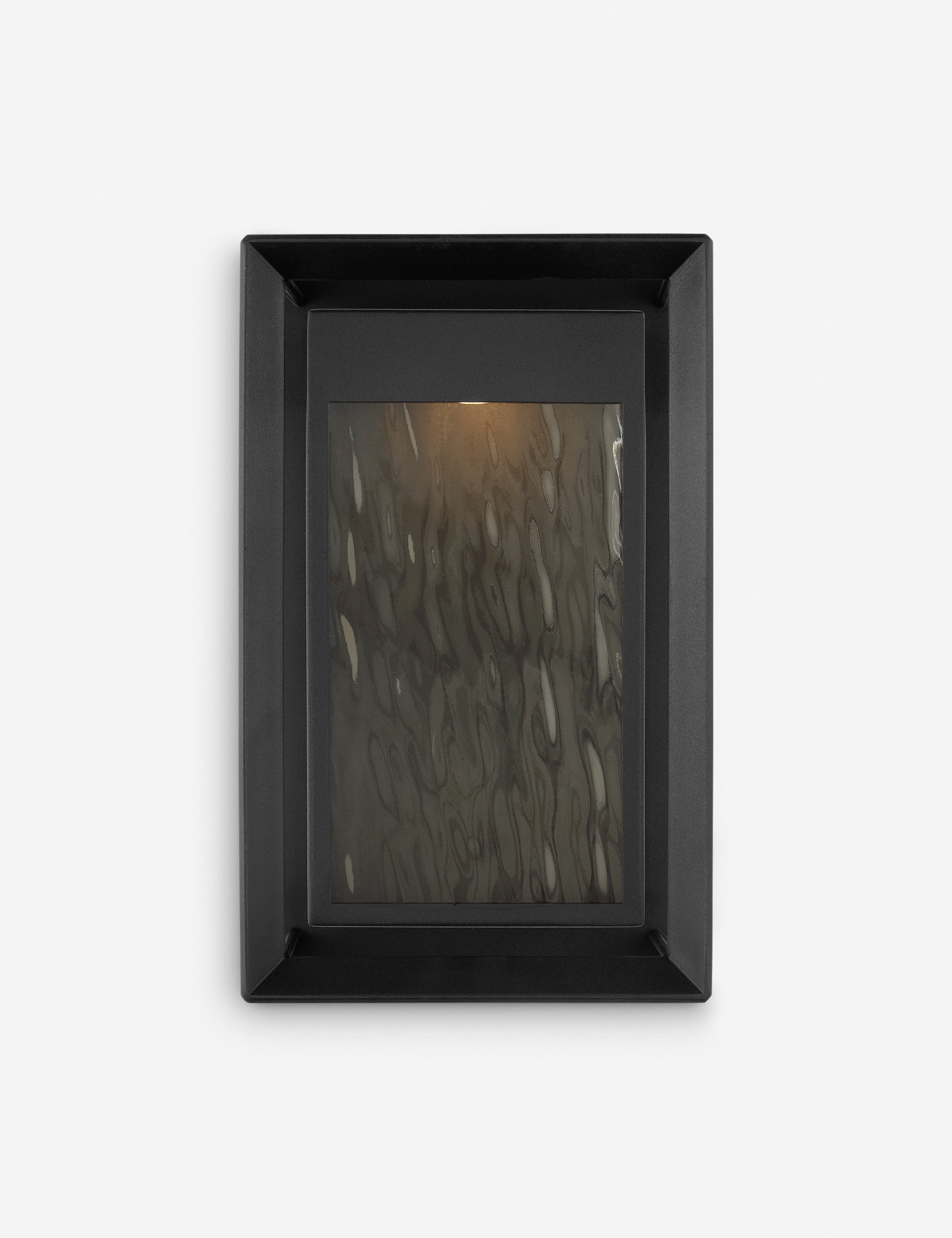 Faldo Outdoor Wall Sconce Light - Weatherproof Exterior Lighting for Patio, Garden & Porch - Black Matte Finish Modern Outdoor Wall Light Fixture