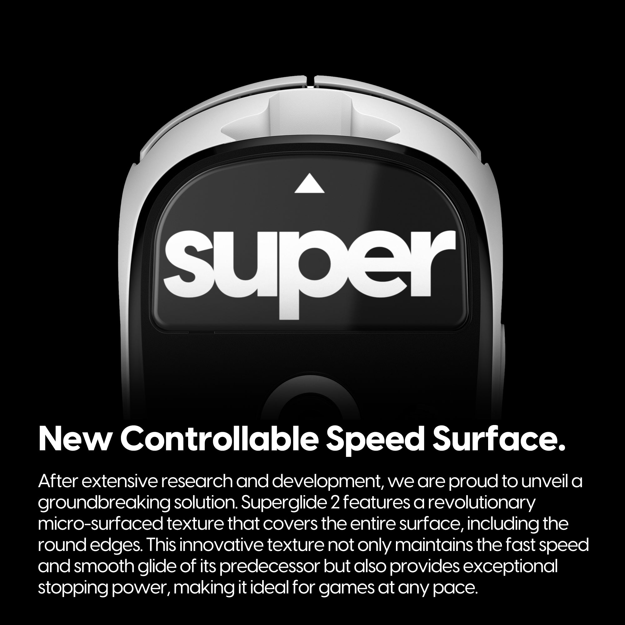 Pulsar Superglide 2 Glass Mouse Skates for Logitech G Pro X Superlight - Ultra Smooth Gaming Mouse Feet for Esports & FPS Gaming - Perfect for Competitive Gaming & Professional Use