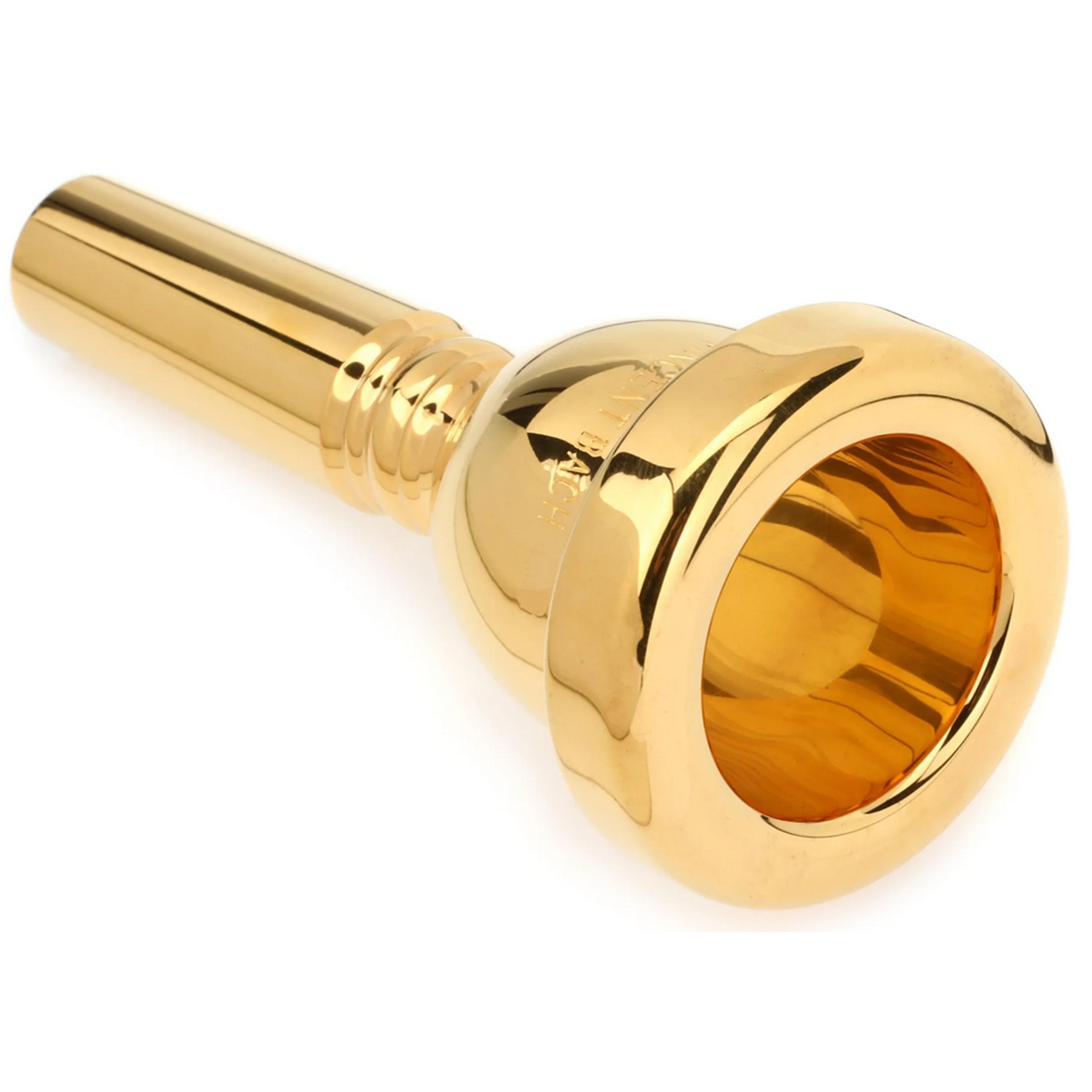 Bach Classic Trombone Mouthpiece 6.5AL - Large Shank Gold Plated for Professional Brass Players - Perfect for Orchestras, Jazz Bands & Solo Performances