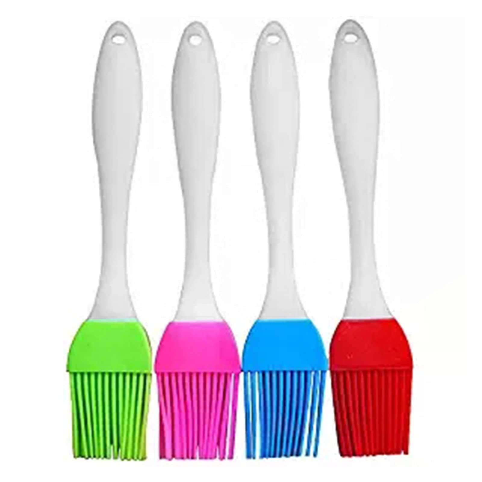 **Premium Silicone Pastry Brush - Heat-Resistant Baking Brush for Cakes, Bread, BBQ & Cooking - Non-Stick Kitchen Tool for Oil, Butter, Glaze & Sauces - Perfect for Home, Restaurant & Bakery Use (1pc, Assorted Colors)**