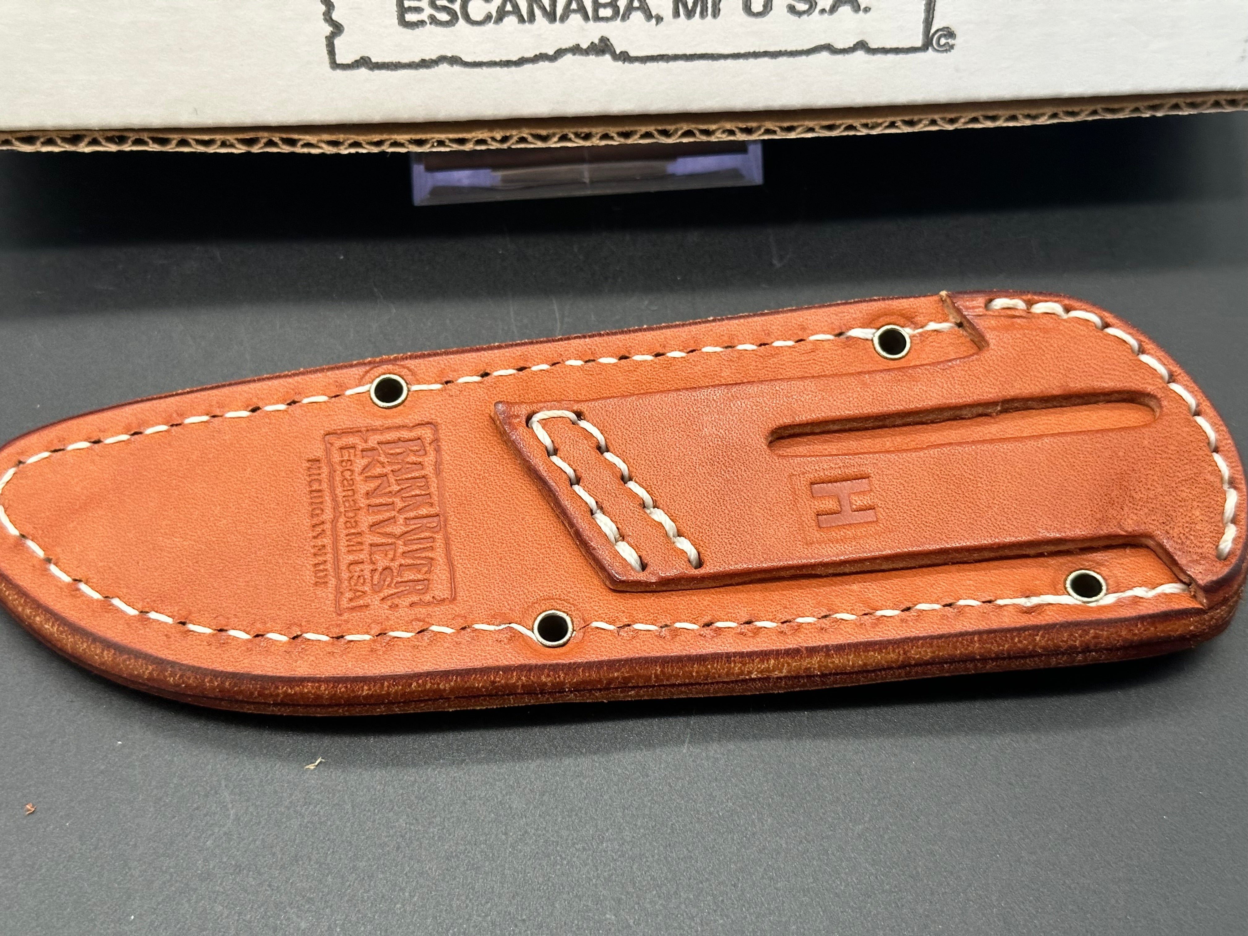 Bark River Bravo EDC Knife with Camphor Burl Handle - Premium Everyday Carry Pocket Knife for Outdoor, Camping, and Survival Use