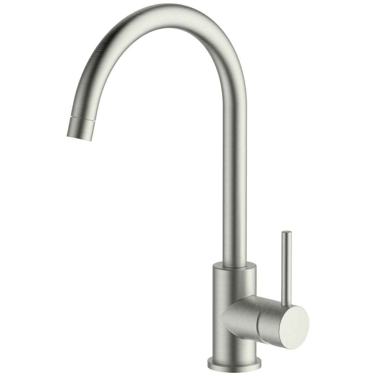 Gareth Ashton Lucia Kitchen Mixer Tap - Brushed Nickel Finish 3K4 BN - Perfect for Modern Farmhouse & Contemporary Kitchen Sinks