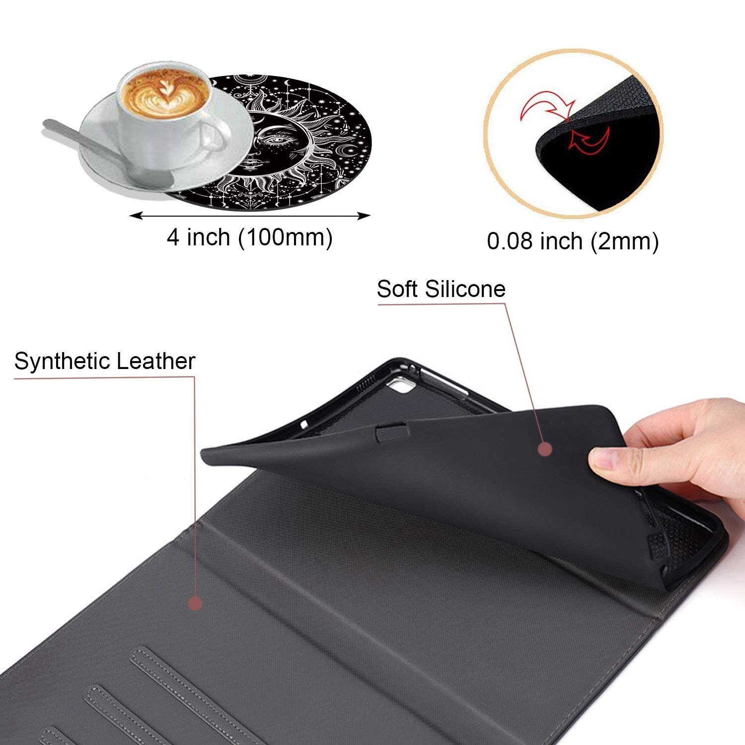 Premium iPad Case for iPad 8th Gen (2020) & 7th Gen (2019), iPad Air 3rd Gen 10.5