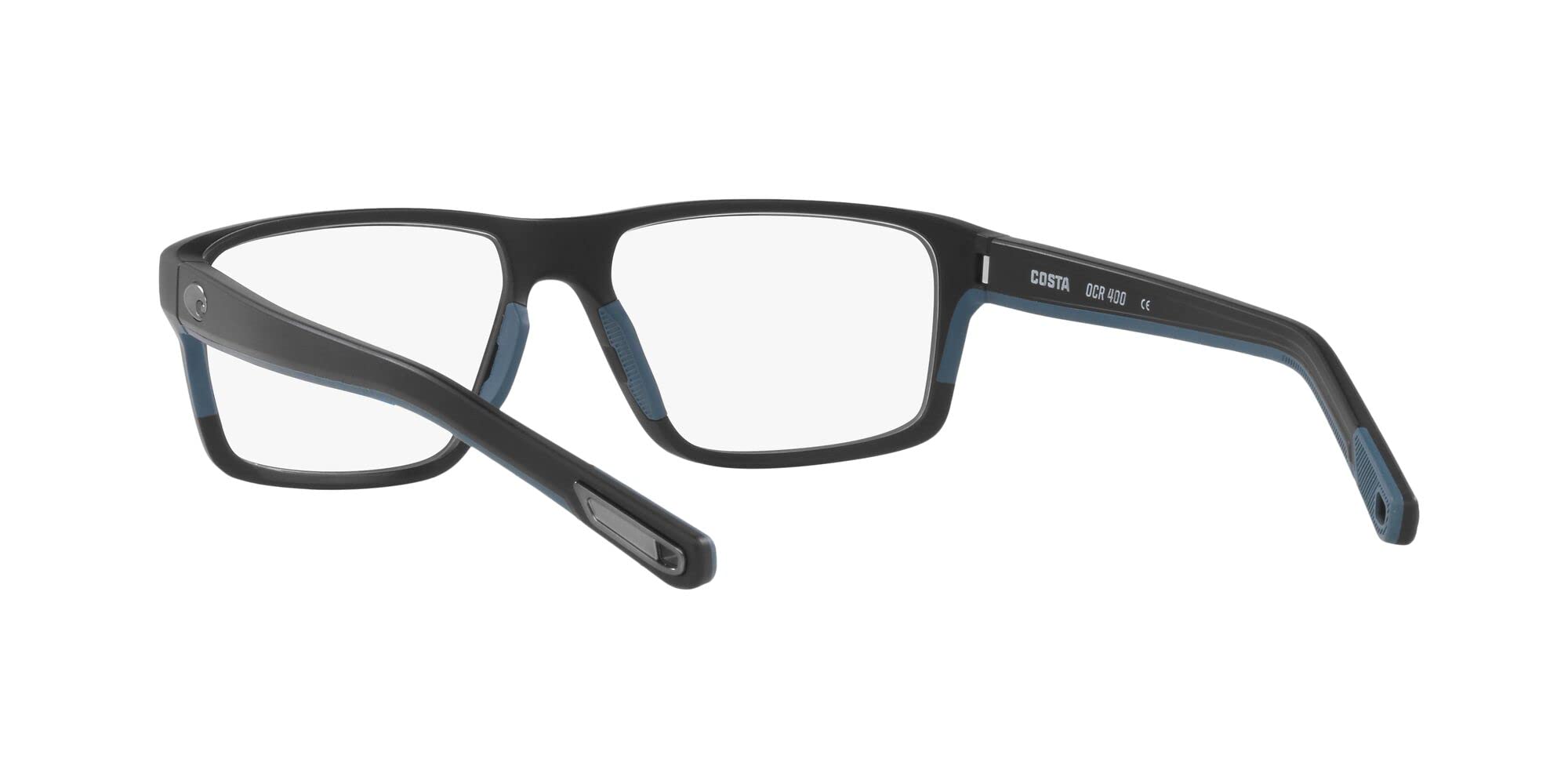 Costa Del Mar Men's Ocean Ridge 400 Rectangular Prescription Eyewear Frames - Polarized Sunglasses for Fishing, Boating & Outdoor Activities