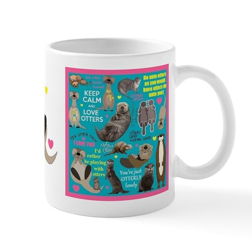 White - Otters Mug Mugs