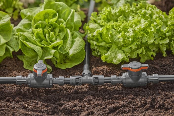Gardena 1/2 Inch (13mm) Water Shut Off & Regulation Valve - Perfect for Garden Irrigation Systems & Outdoor Faucet Control