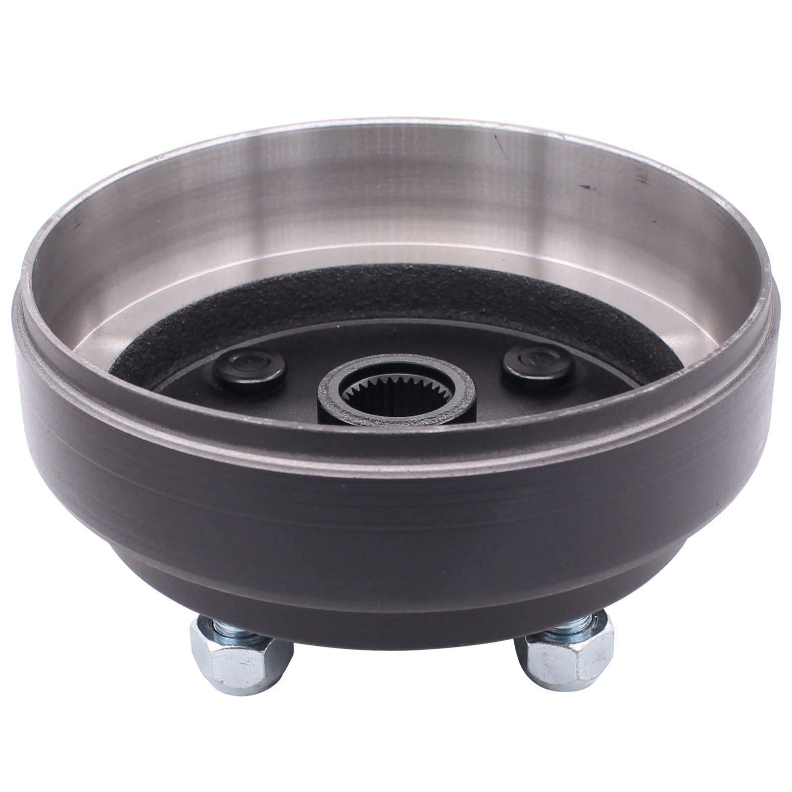 ApplianPar 2-Pack Rear Wheel Brake Hub Drum 30 Teeth 21807-G1 for EZGO Gas 4-Cycle 91-Up RXV Golf Cart - Replacement Parts for Golf Cart Maintenance & Repair