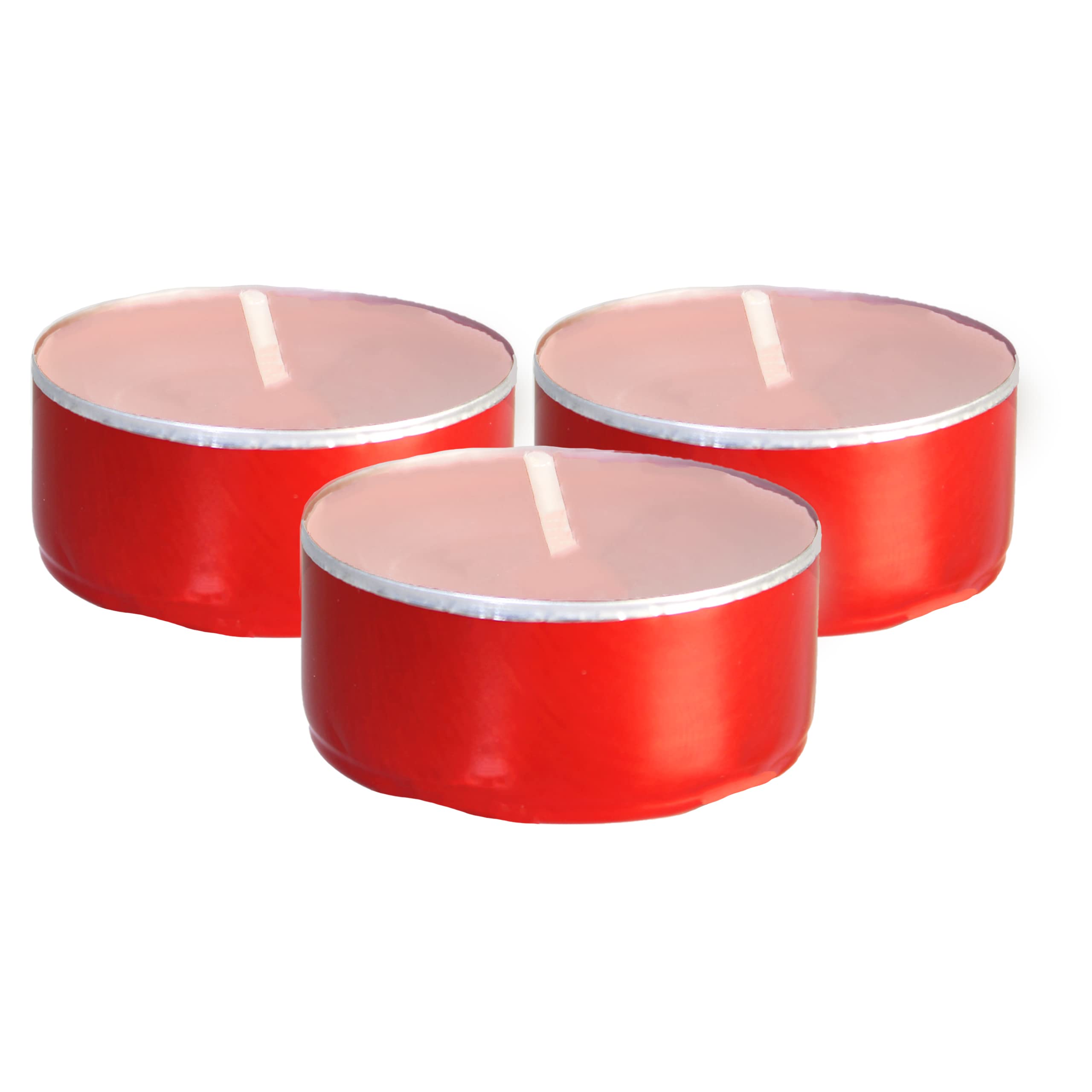 Premium Scented Tealight Candles 30 Pack - Pink Rose Petals Fragrance, Floral Collection | Made in USA | Valentine's Day Gifts, Romantic Ambiance, Home Decor, Spa Relaxation, Wedding Centerpieces