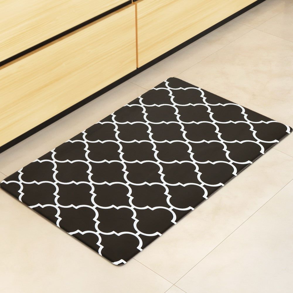 Artiss Non-Slip PVC Kitchen Floor Mat 45x75cm - Waterproof, Cushioned Comfort for Standing - Perfect for Kitchens, Laundry Rooms & High-Traffic Areas