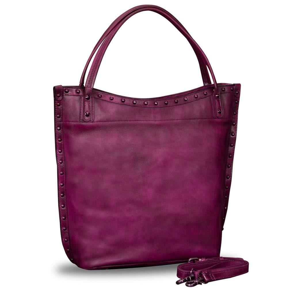 Genuine Leather Large Shoulder Tote Bag for Women - Vintage Real Leather Purse Handbag Satchel Crossbody Bag - Perfect for Work, Travel & Everyday Use