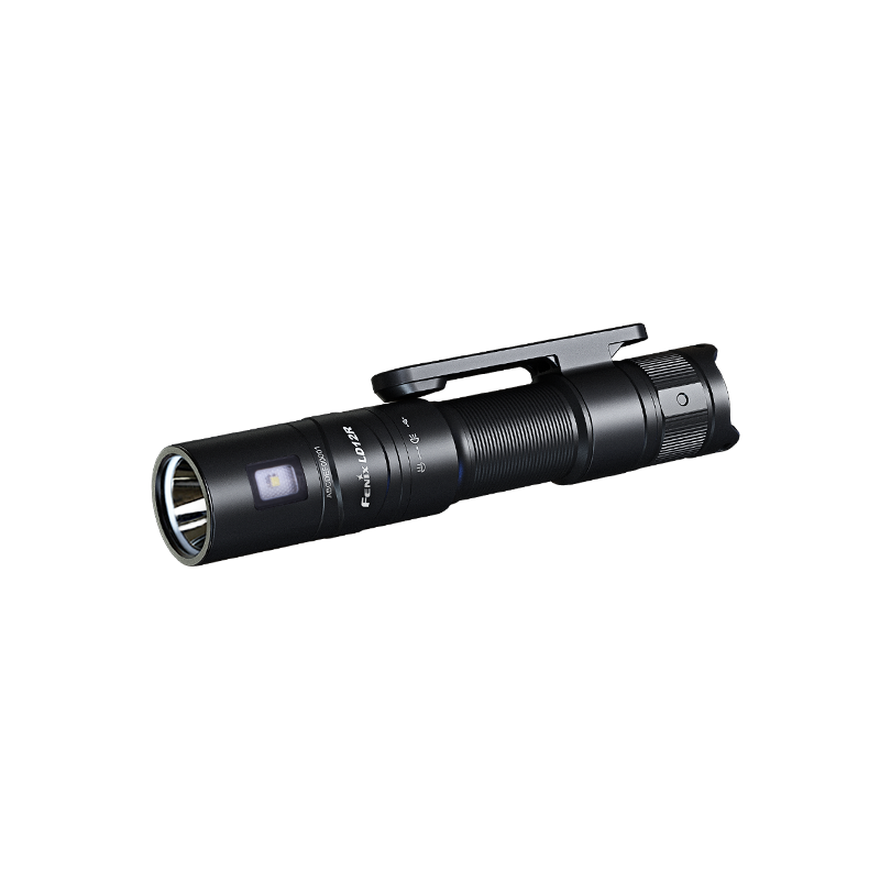 Fenix LD12R Rechargeable Flashlight - 600 Lumens High Brightness, Dual Light Modes for Camping, Hiking & Emergency Use