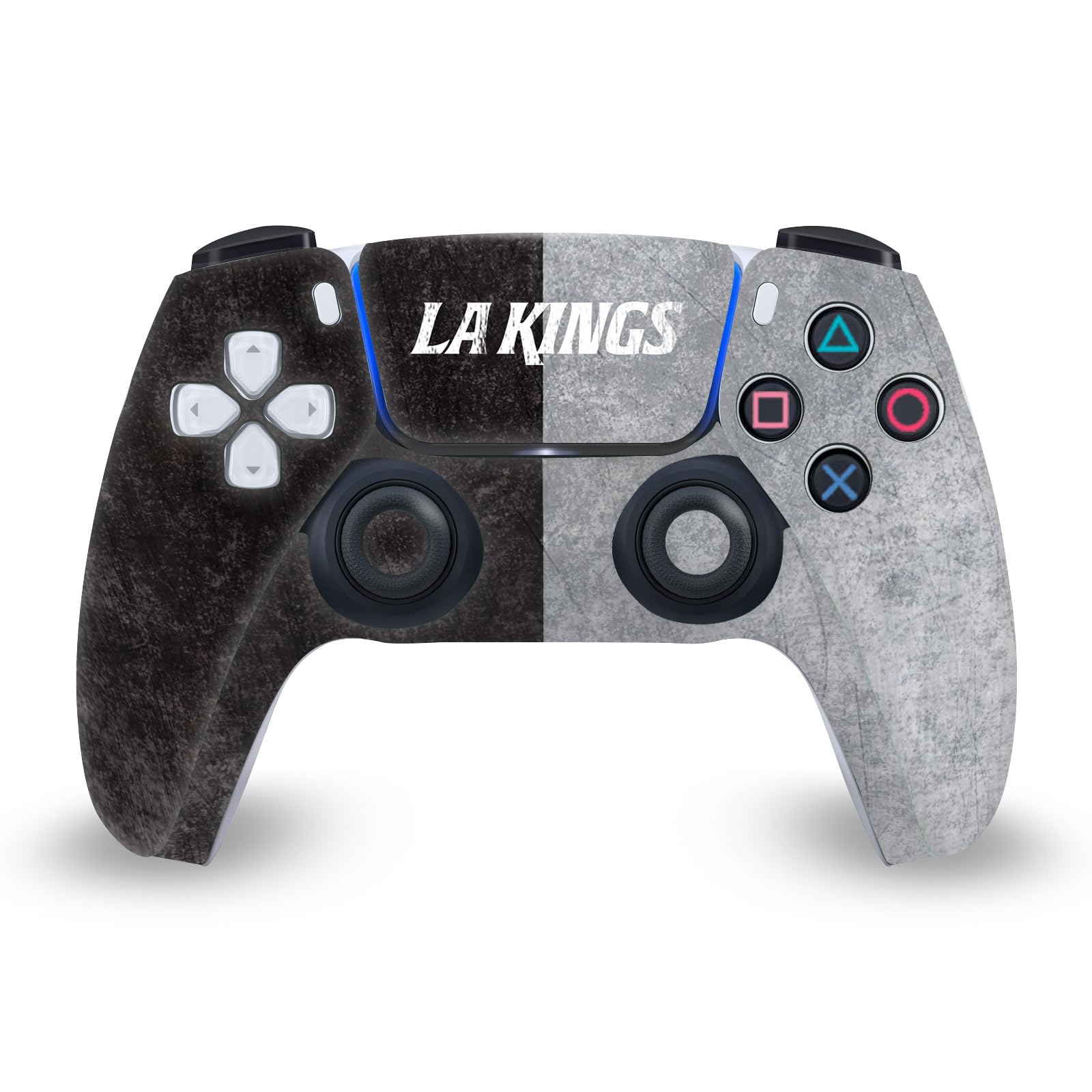 Official NHL Licensed Los Angeles Kings Vinyl Skin Sticker for Sony PlayStation 5 PS5 Slim & Digital Edition Console & DualSense Controller - Durable Gaming Decal for Customization & Protection - Perfect for Gamers & Sports Fans