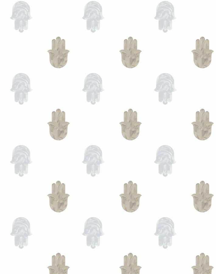 Wallshoppe 'Home Om' Neutral Wallpaper - Perfect for Living Rooms, Bedrooms & Meditation Spaces