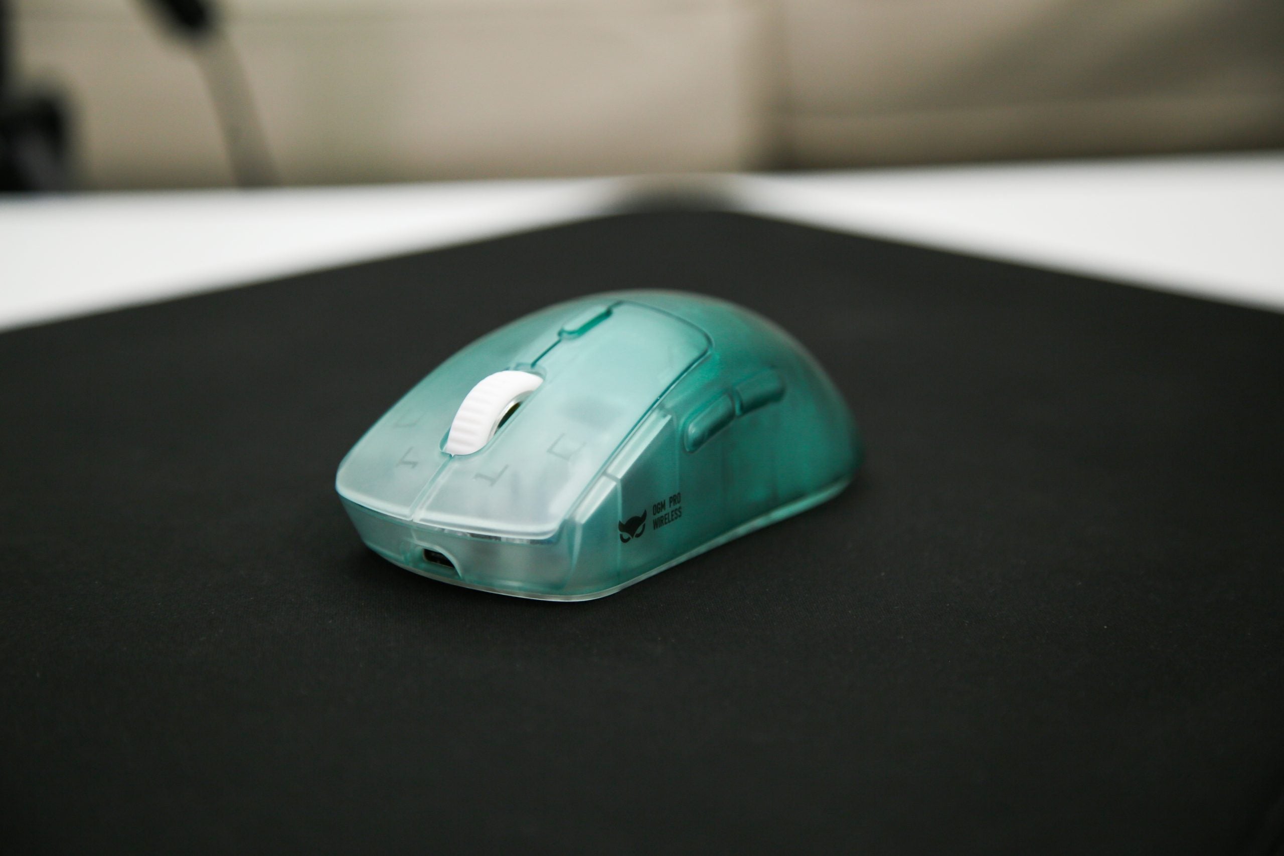 Waizowl OGM PRO Ink Feather Wireless Gaming Mouse - Lightweight Ergonomic Design, 16000 DPI, RGB Lighting for PC & Mac - Perfect for FPS, MOBA, and Office Use