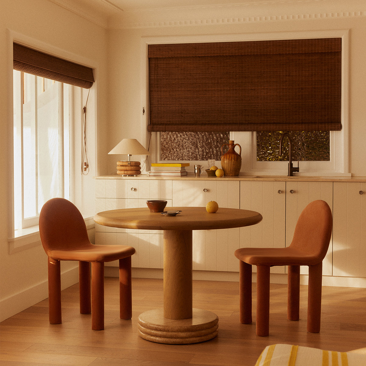 Elegant Arch Dining Chair in Cabarita Hazel - Modern Wooden Dining Room Chair for Kitchen, Dining Table, and Home Decor