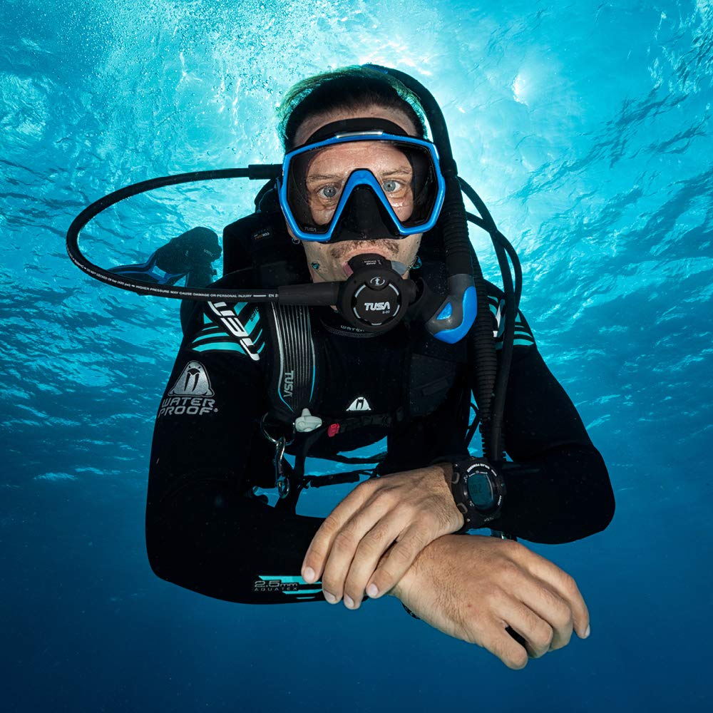TUSA M-1003 Freedom Elite Scuba Diving Mask - Premium Snorkeling & Scuba Gear for Underwater Exploration - Perfect for Ocean Adventures, Coral Reef Viewing, and Professional Diving