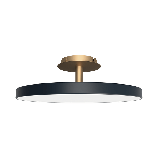Asteria Up Modern LED Ceiling Lamp - Dimmable Flush Mount Light Fixture for Living Room, Bedroom, and Kitchen