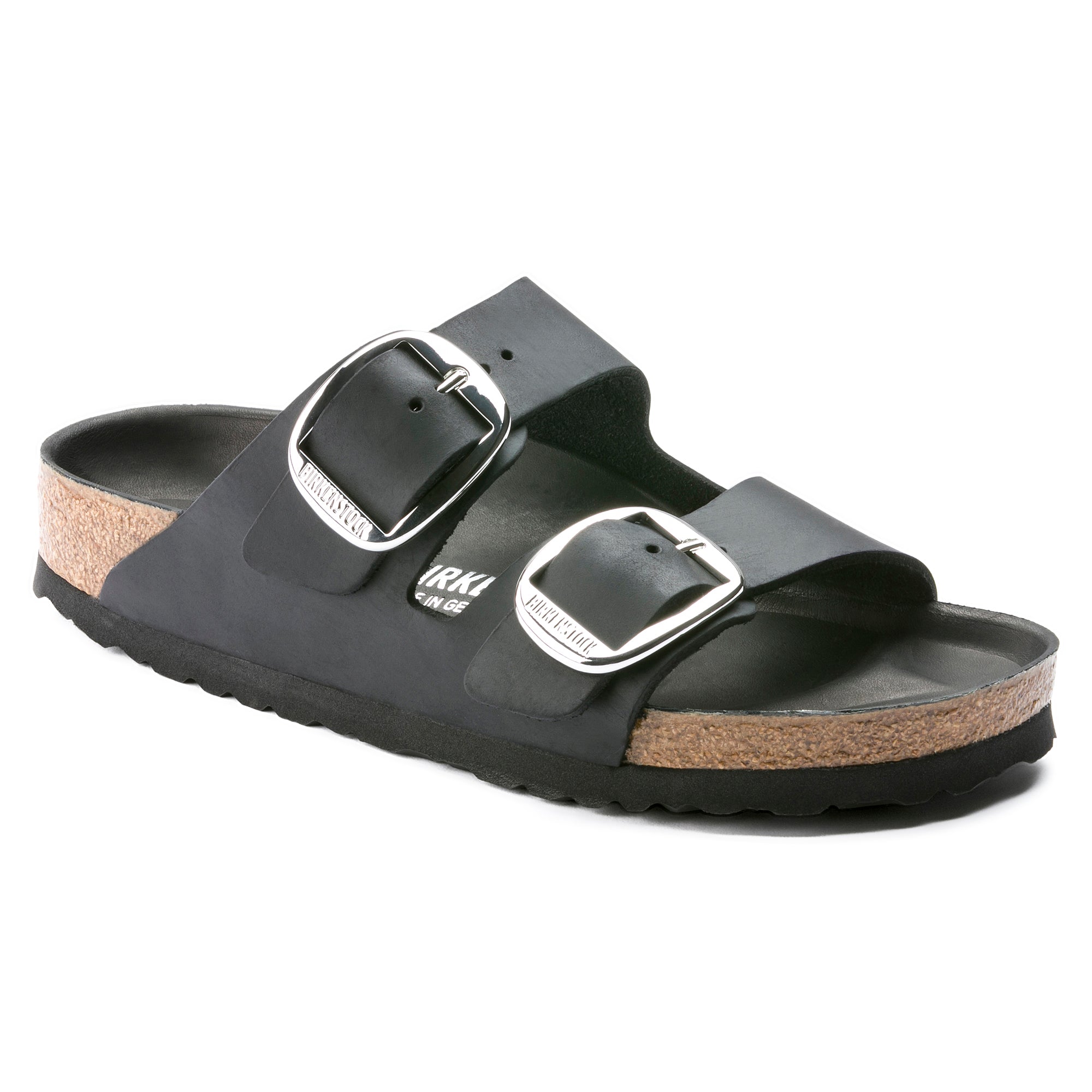 BIRKENSTOCK ARIZONA BIG BUCKLE Leather Sandals for Women - Comfortable Slide Sandals with Adjustable Buckle | Perfect for Casual Wear, Beach, and Summer Outfits
