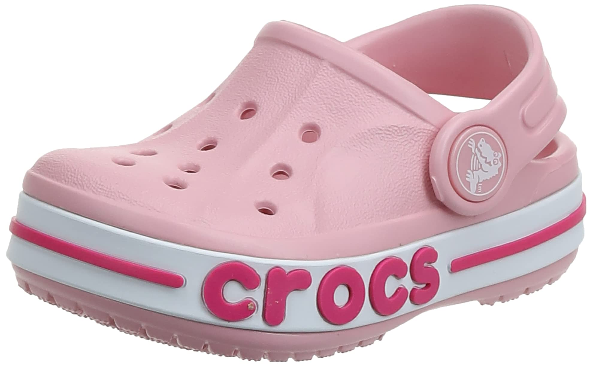 Crocs Unisex-Child Bayaband Clog | Comfortable Kids' Water Shoes for Beach, Pool & Outdoor Play | Lightweight & Slip-Resistant