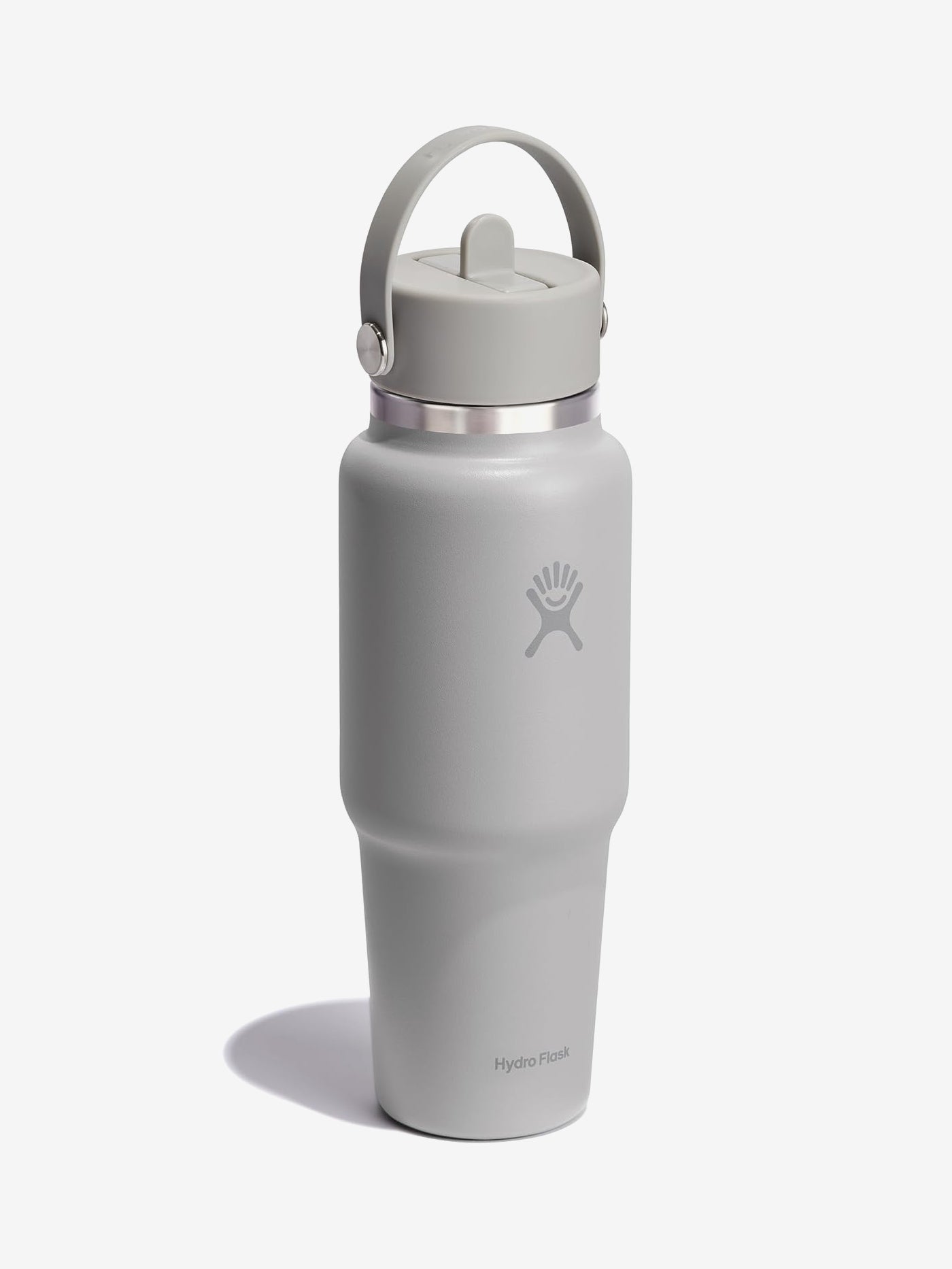Hydro Flask 32oz Wide Mouth Water Bottle with Straw Lid - Insulated Stainless Steel Vacuum Flask for Hiking, Gym & Outdoor Activities - Birch Color