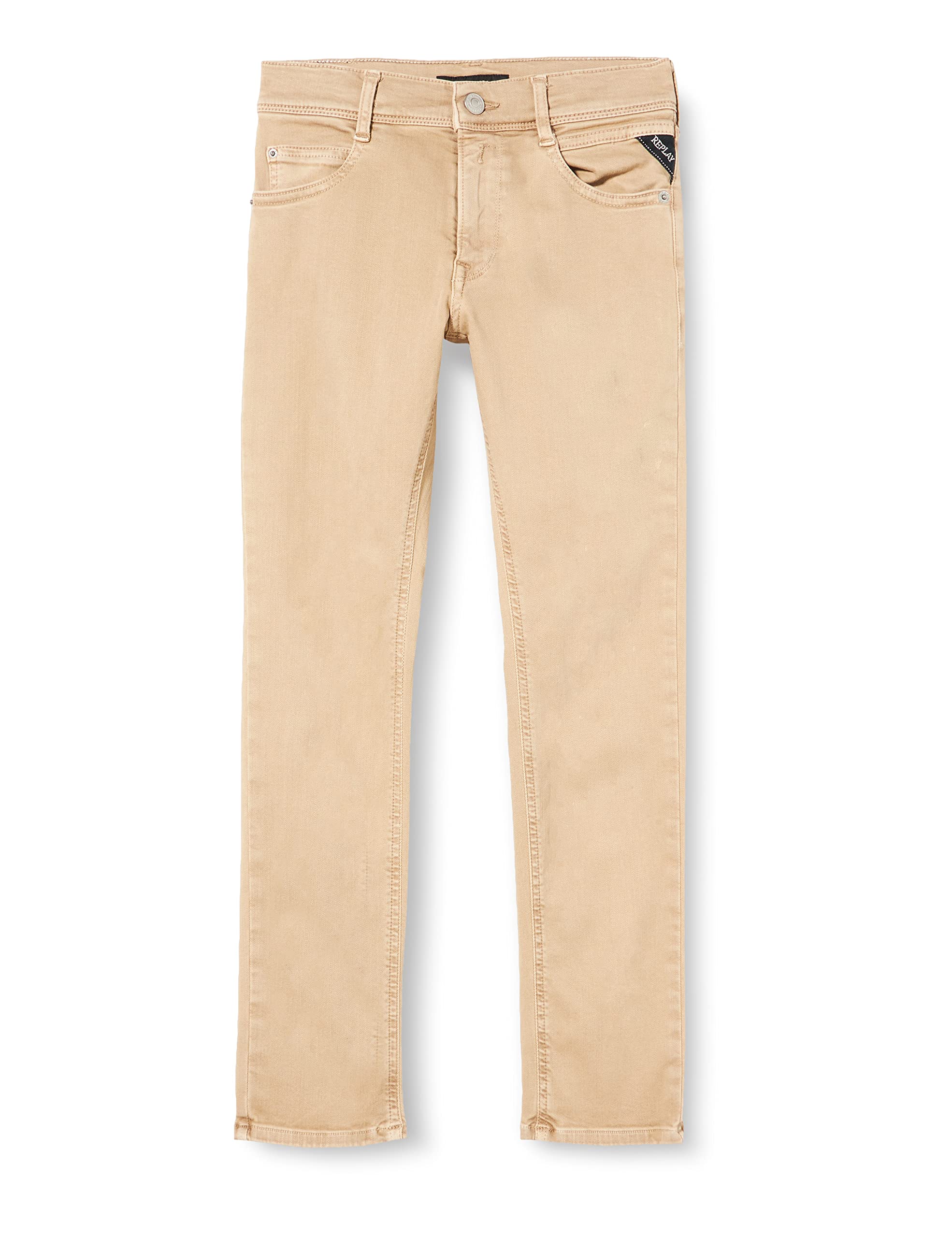 Replay Boy's Wallys Jeans - Classic Slim Fit Denim Pants for Kids | Comfortable & Stylish for School, Playdates, and Everyday Wear