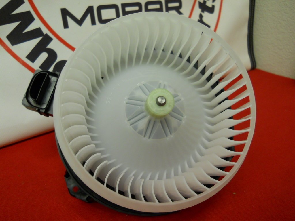 Mopar 68004195AA A/C Fan Heater Blower Motor & Wheel Assembly Replacement for Dodge Chrysler Jeep - Perfect for HVAC System Repair & Maintenance