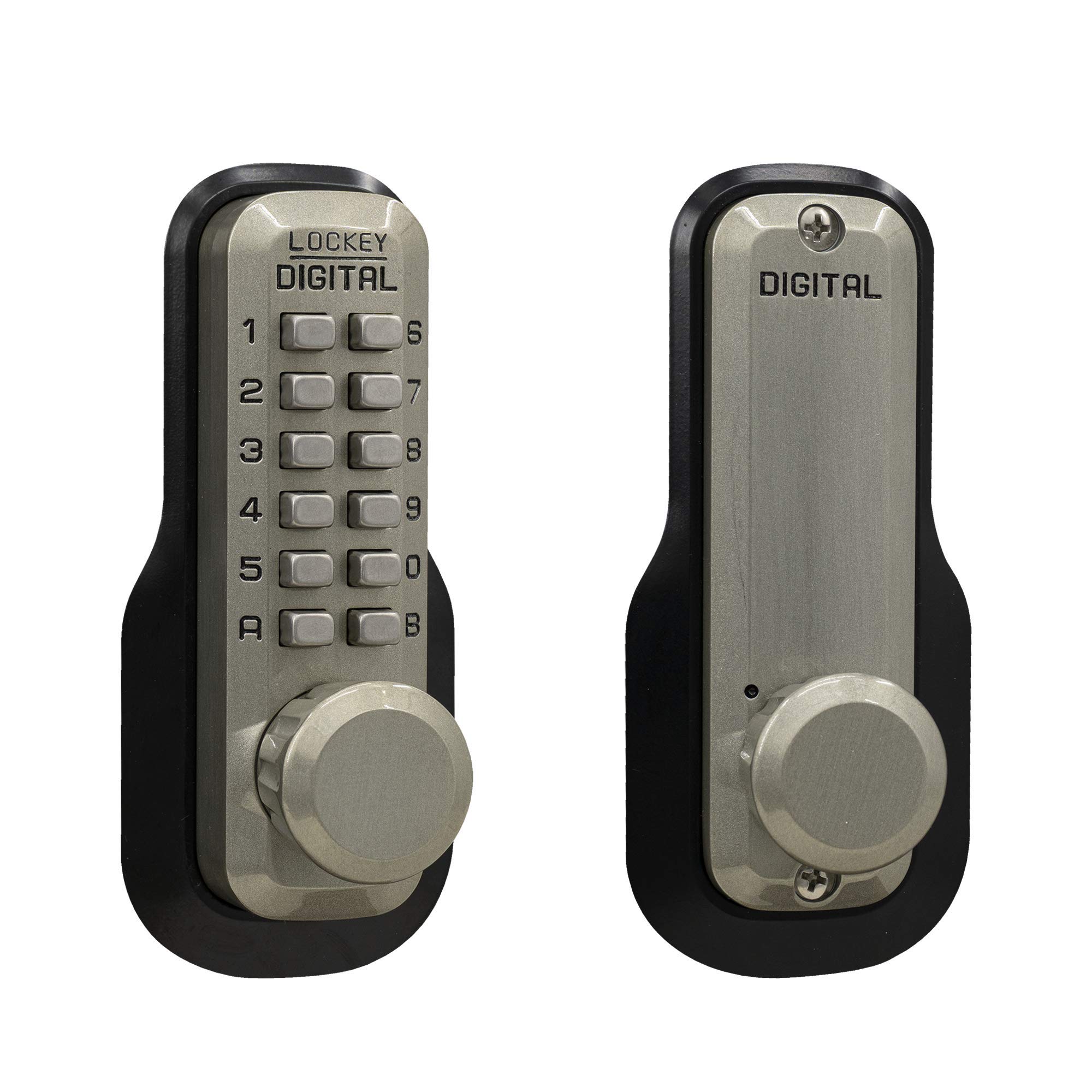 M230SN Keyless Mechanical Spring Latch - Heavy Duty Door Lock for Home, Office & Commercial Security (Indoor/Outdoor Use)