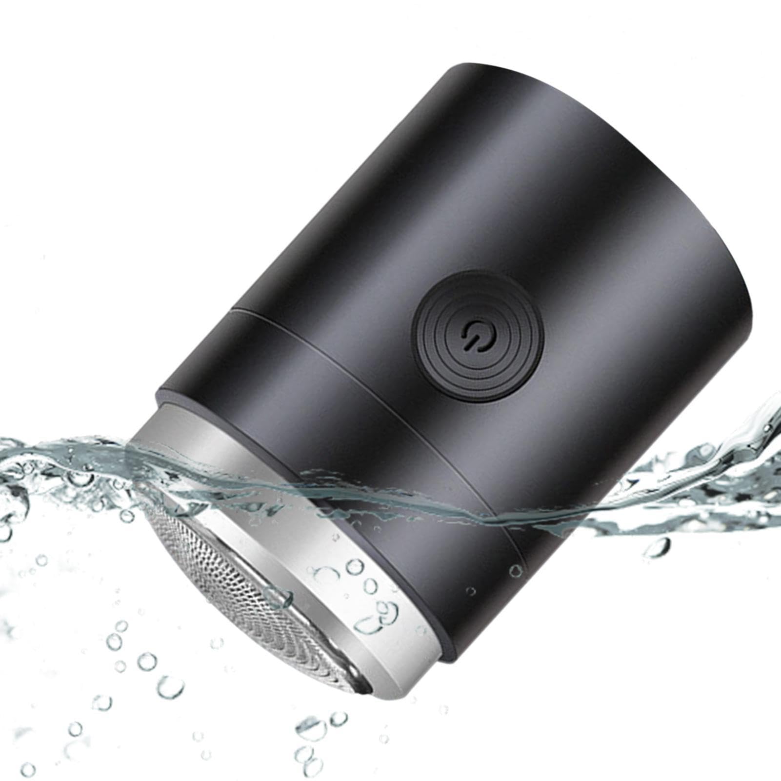 Best Men's Electric Shaver - Wireless USB Rechargeable Wet/Dry Travel Shaver for Short Hard Beards | Portable Beard Trimmer Kit for Home, Office & Gym Grooming | Perfect for Business Travel & Daily Use